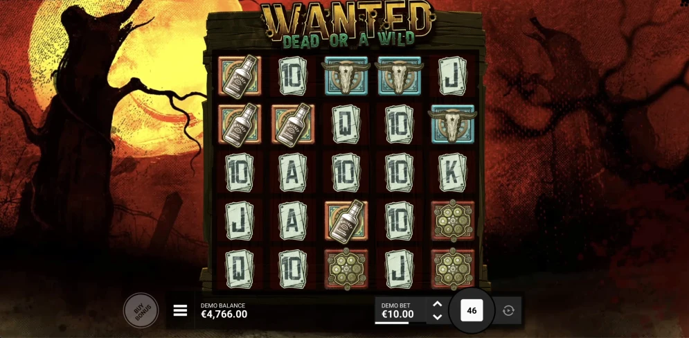 Wanted Dead Or A Wild Slot