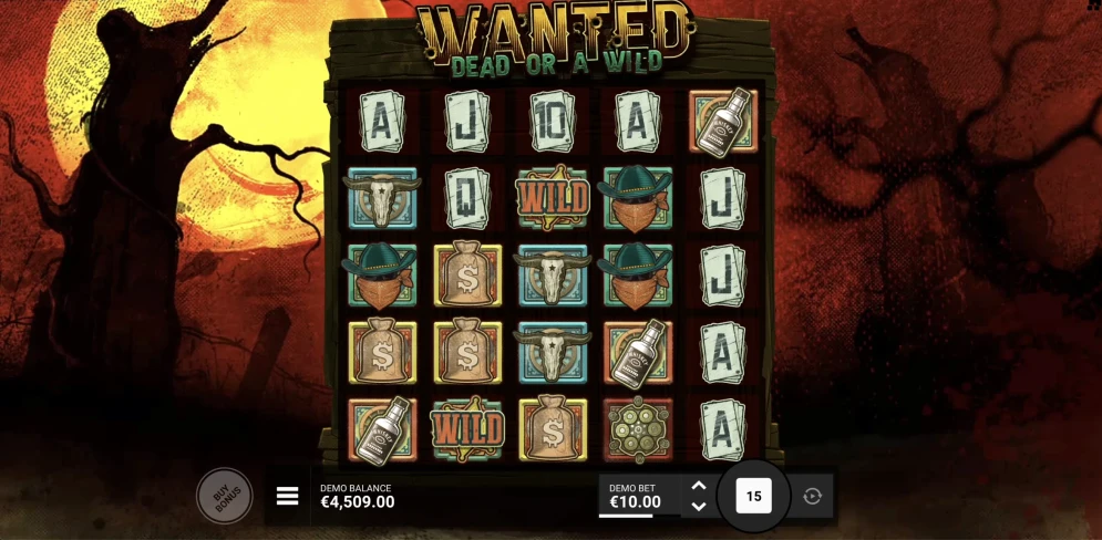 Wanted Dead Or A Wild Slot